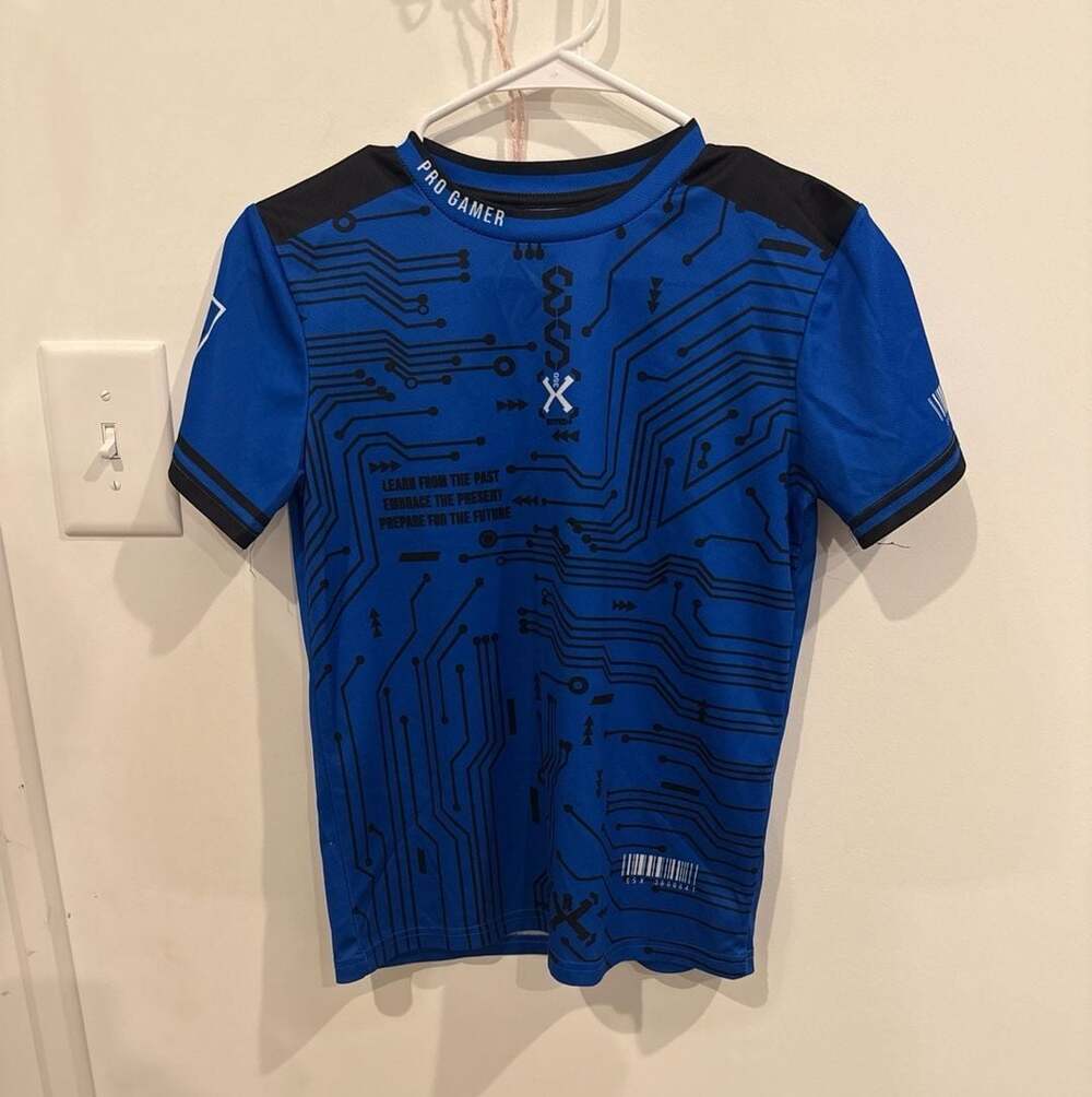 ESX 360 Esports Gaming Pro Gamer Jersey Shirt Youth Size 10/12